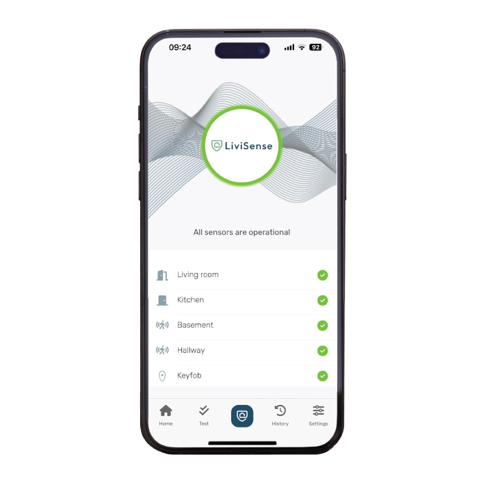 LiviSense Alarm App